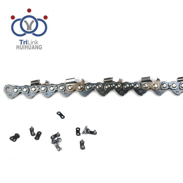 Chain combined harvester bar .404 .080 chainsaw chain for forest logging