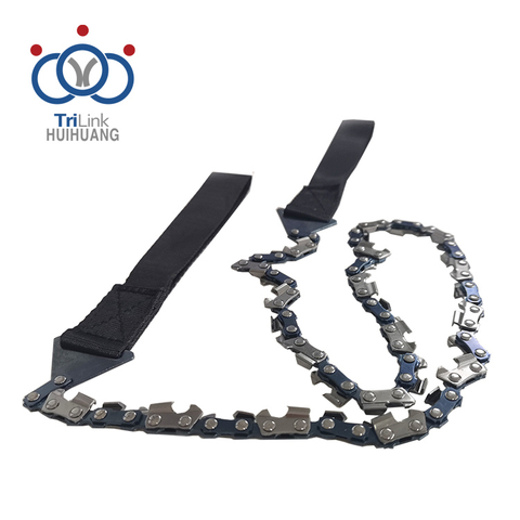 Folding Hand Chainsaw Survival Gear 36 Inch Long Pocket Chain Saw