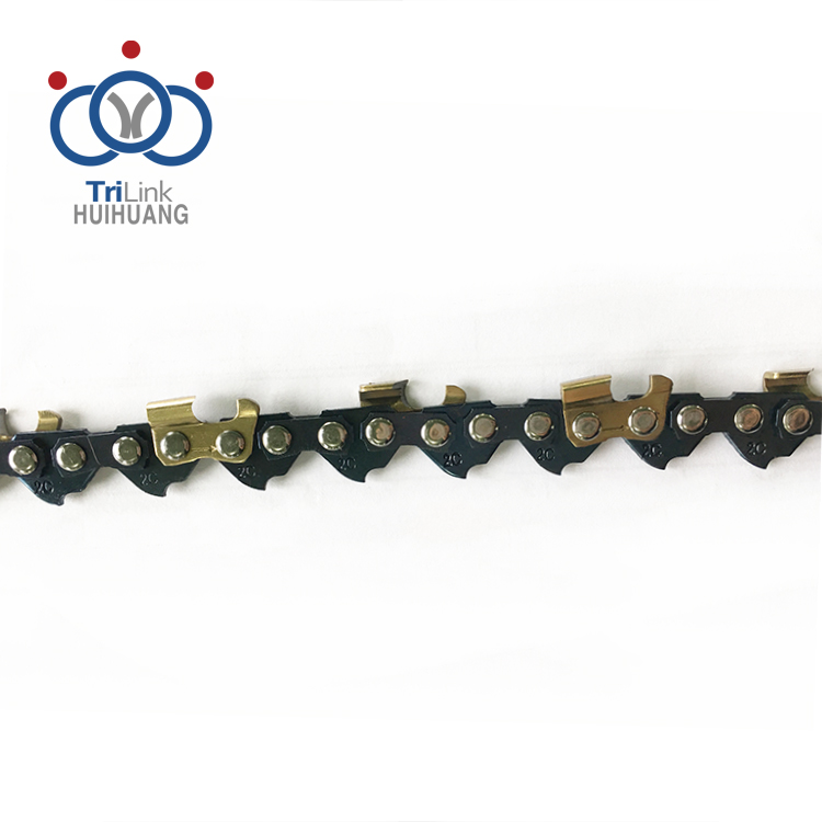 Chainsaw chain 16'' laser round cutter titanium electric motor saw chain