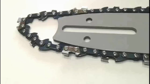 China professional cheap custom design heavy duty chainsaw accessories solid hard nose bar