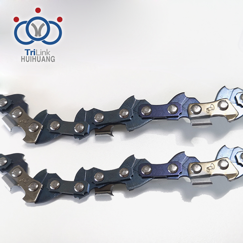 Chainsaw parts different roller chrome plated semi-chisel cutters electric saw chain