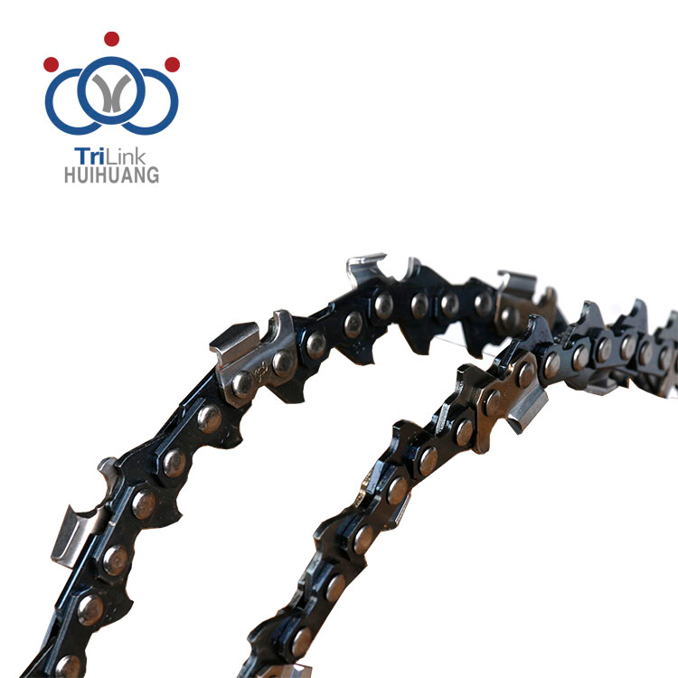 Low kickback semi-chisel chain 55 chain saw spare parts for homelite