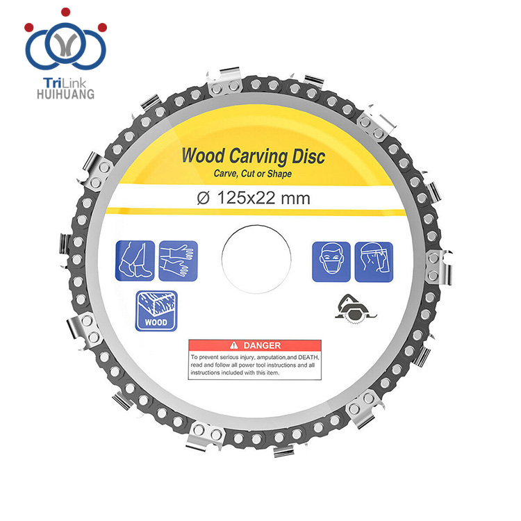 Chainsaw Disc Woodworking Carbide Steel Grinder Disc And Chain For Angle Grinder